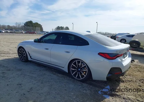 2024 BMW I4 Gran Coupe Edrive35 z USA, uszkodzony, nr VIN WBY43AW08RFS19237